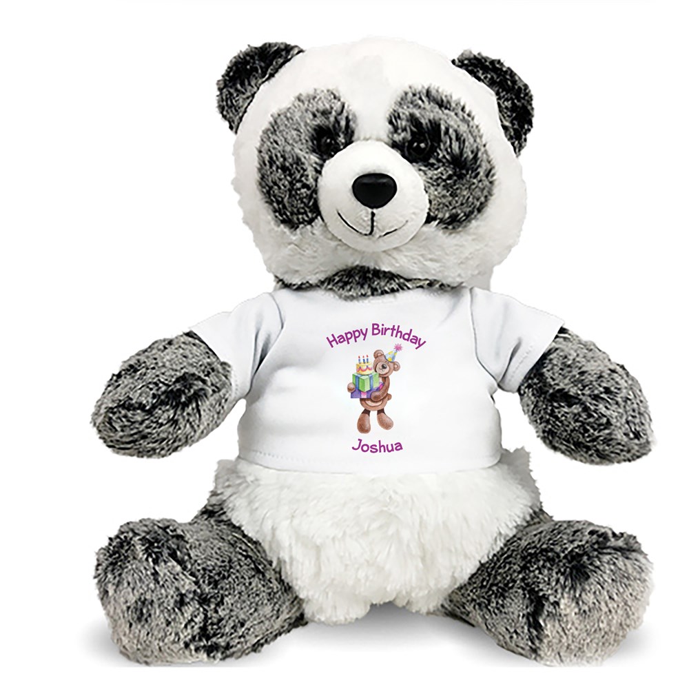 Personalized Birthday Bear Panda AU3393-4590