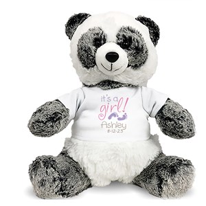 Personalized It's a Girl Panda AU3393-8119