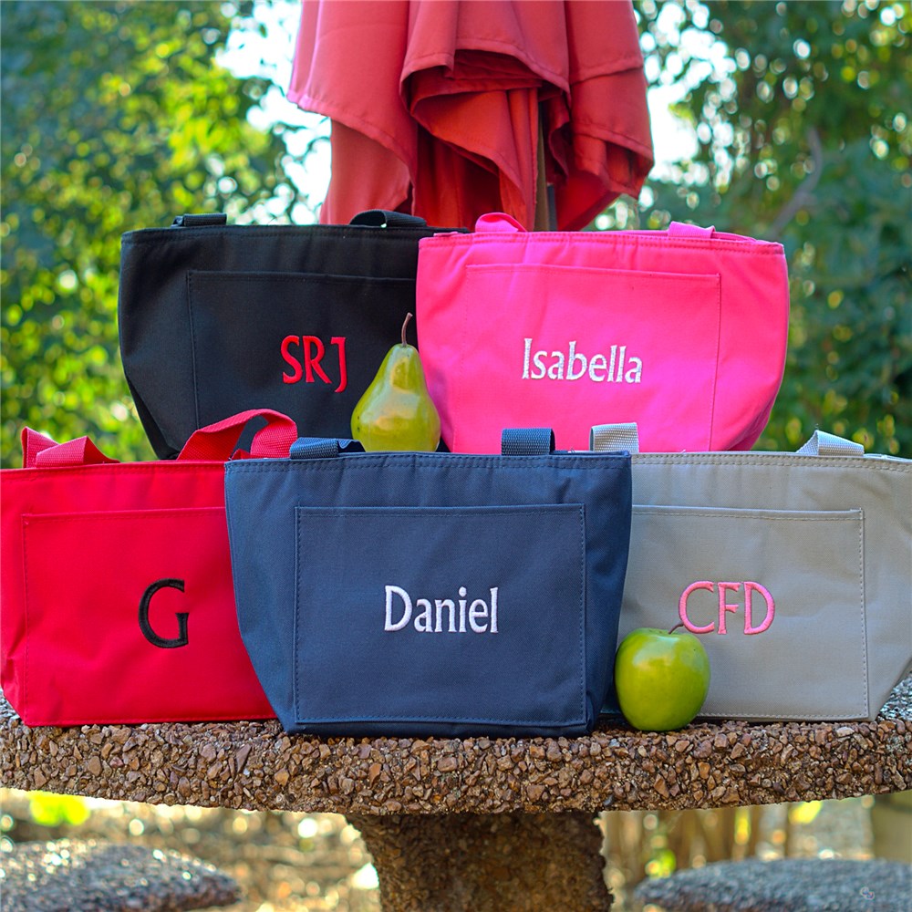 Personalized Lunch Totes