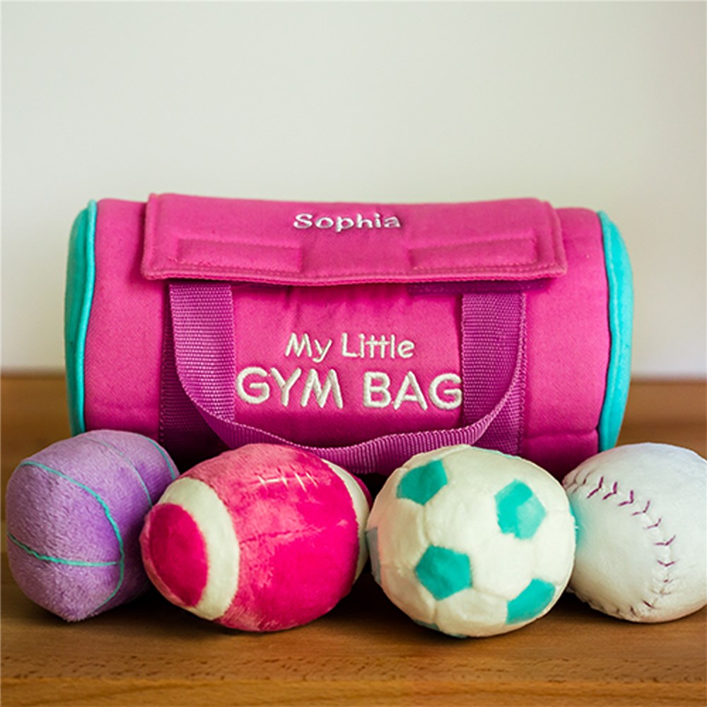 Personalized My Little Gym Bag | Unique Baby Gifts