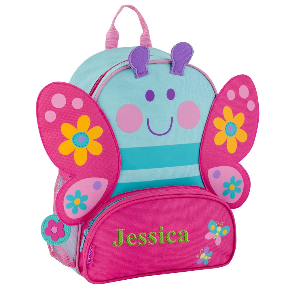 Preschooler Butterfly Backpack | Embroidered Kids Backpack