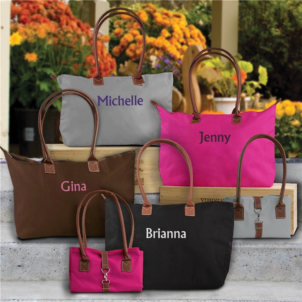 Embroidered Any Name Tote Bag | Personalized Tote Bag