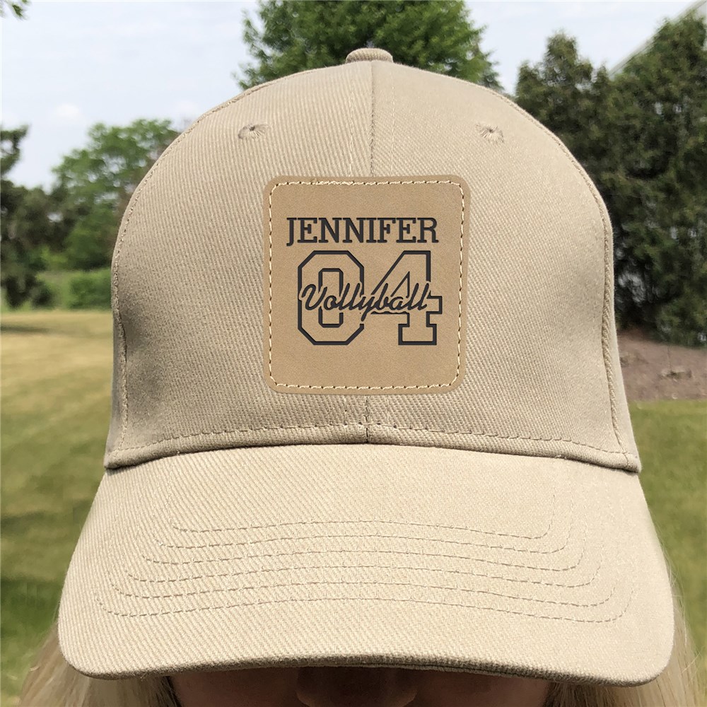 Personalized Athlete Baseball Hat with Patch
