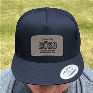 Personalized Graduation Trucker Hat with Patch