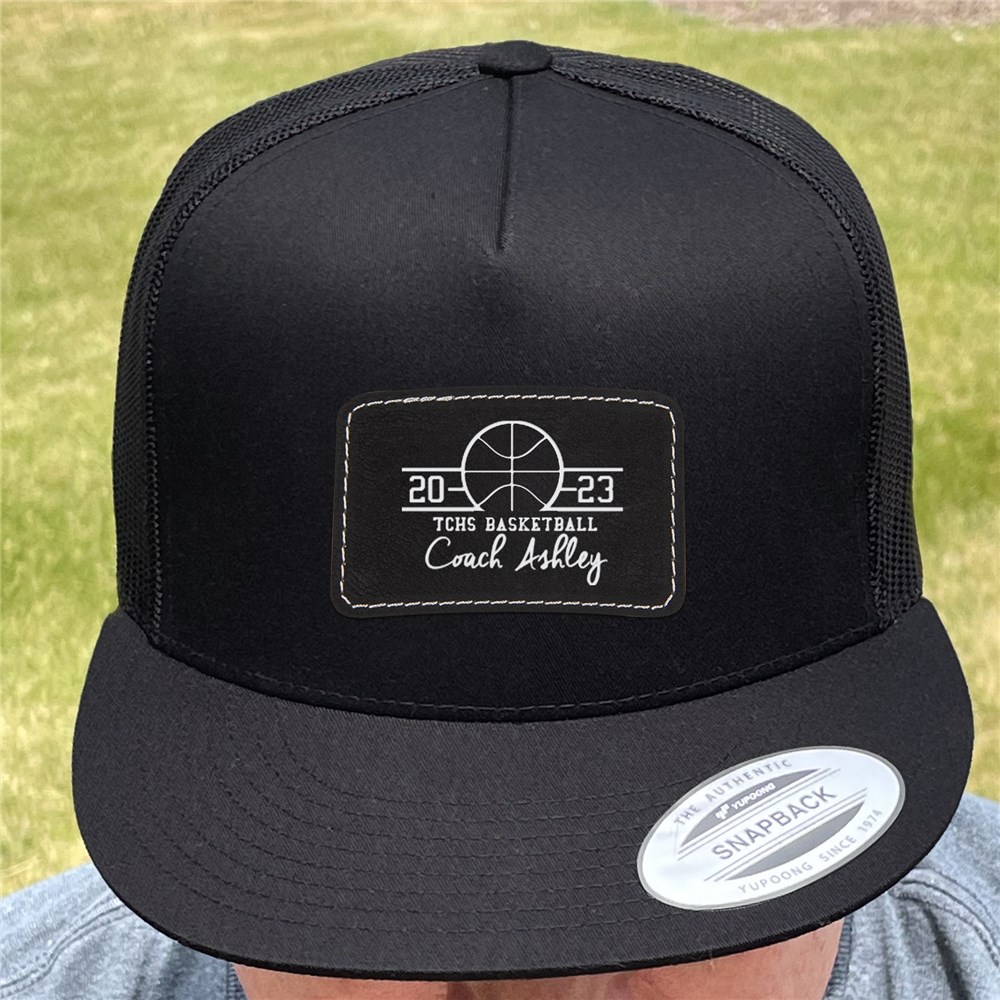 Personalized Coach Sport Trucker Hat with Patch