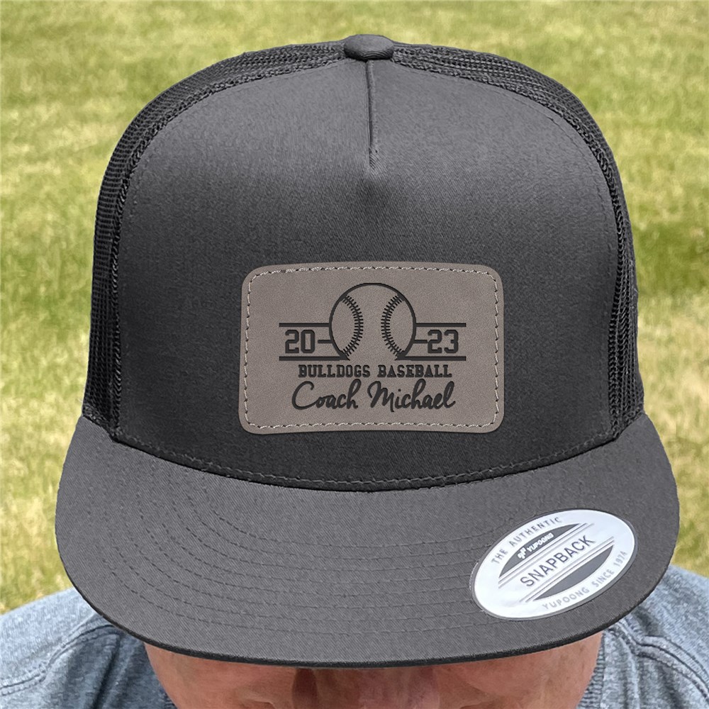 Personalized Coach Sport Trucker Hat with Patch