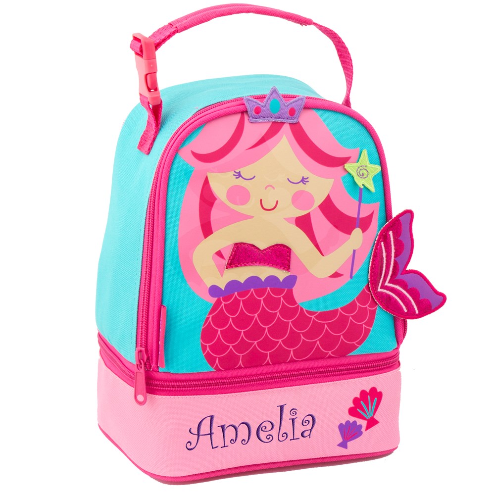Personalized Mermaid Lunch Pal | Personalized Lunch Bags