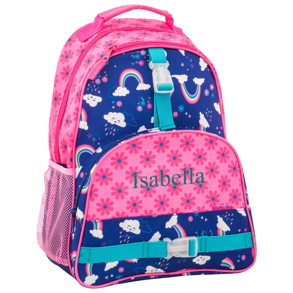 Personalized All Over Print Rainbow Backpack | Personalized Backpack