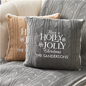 Have A Holly Jolly Christmas Pillow Set