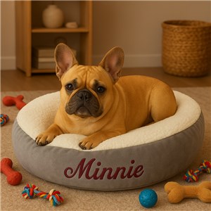 Personalized Dog Bed | Personalized Dog Pillow