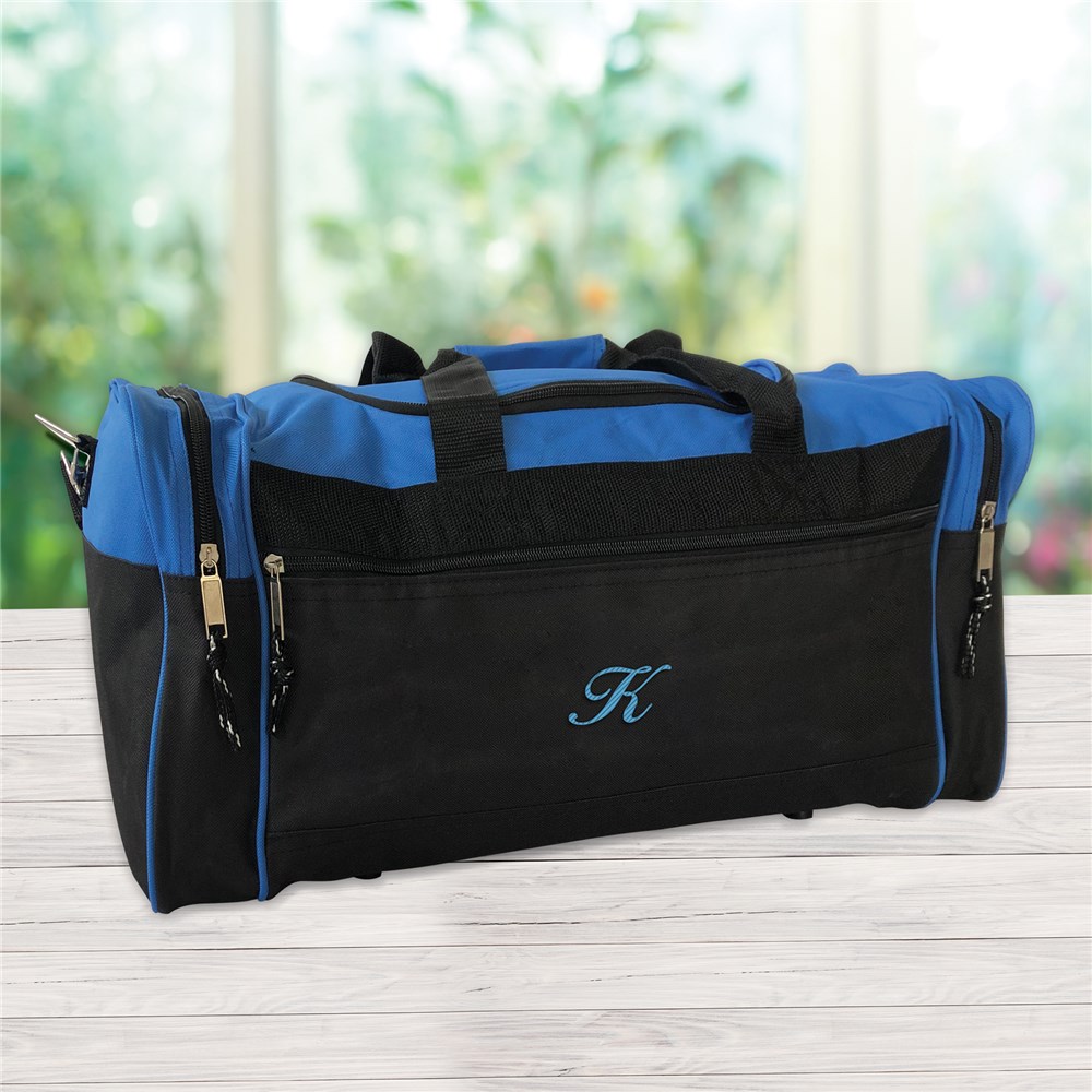 Personalized Travel Duffel Bag | Travel Duffel With Initial