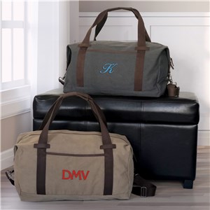 Embroidered Initials Port Authority Duffel Bag 