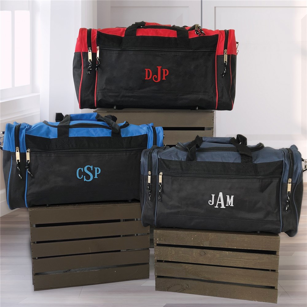 Personalized Travel Duffel Bag | Monogrammed Travel Bag