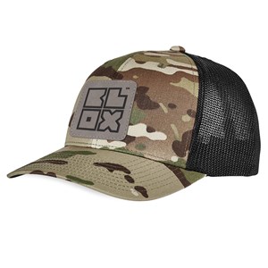Personalized Corporate Camo Trucker Hat with Patch E15759560X