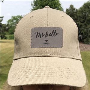 Personalized Bridesmaids Baseball Hat with Patch