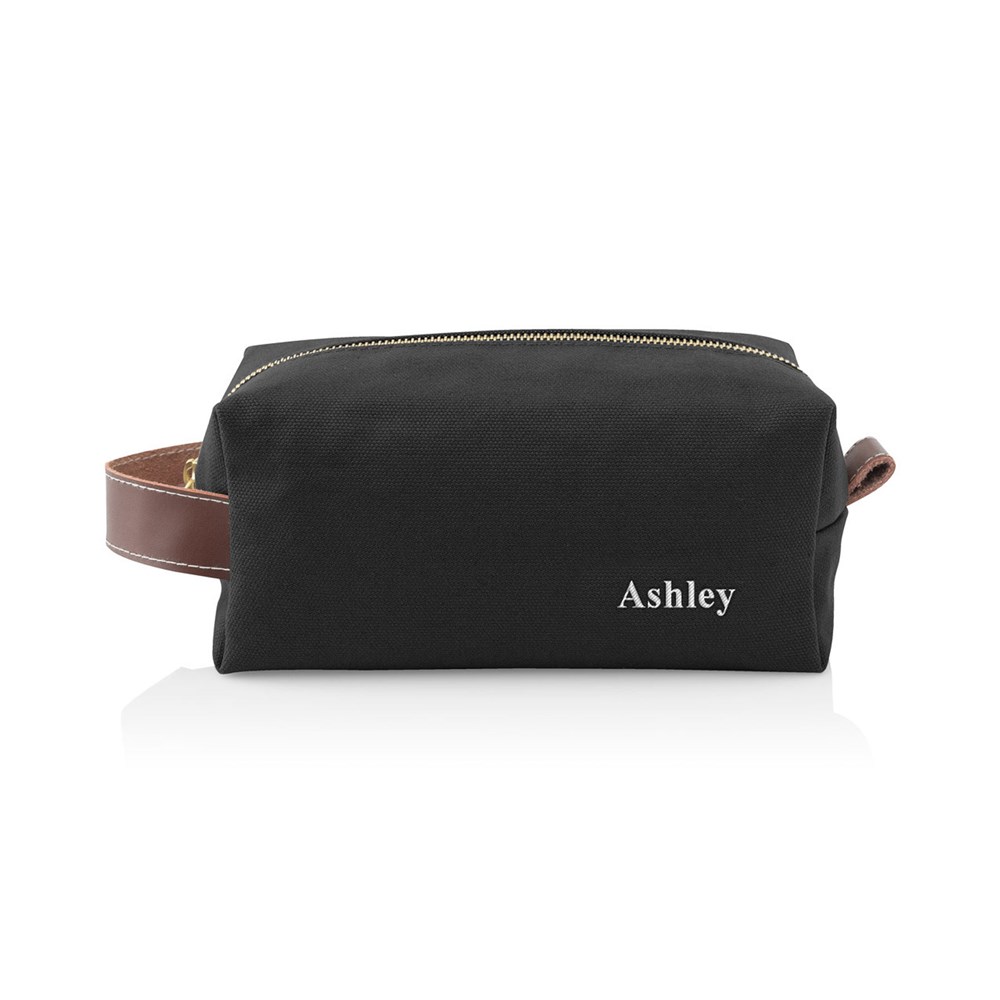 Canvas Dopp Kit Personalized with Name
