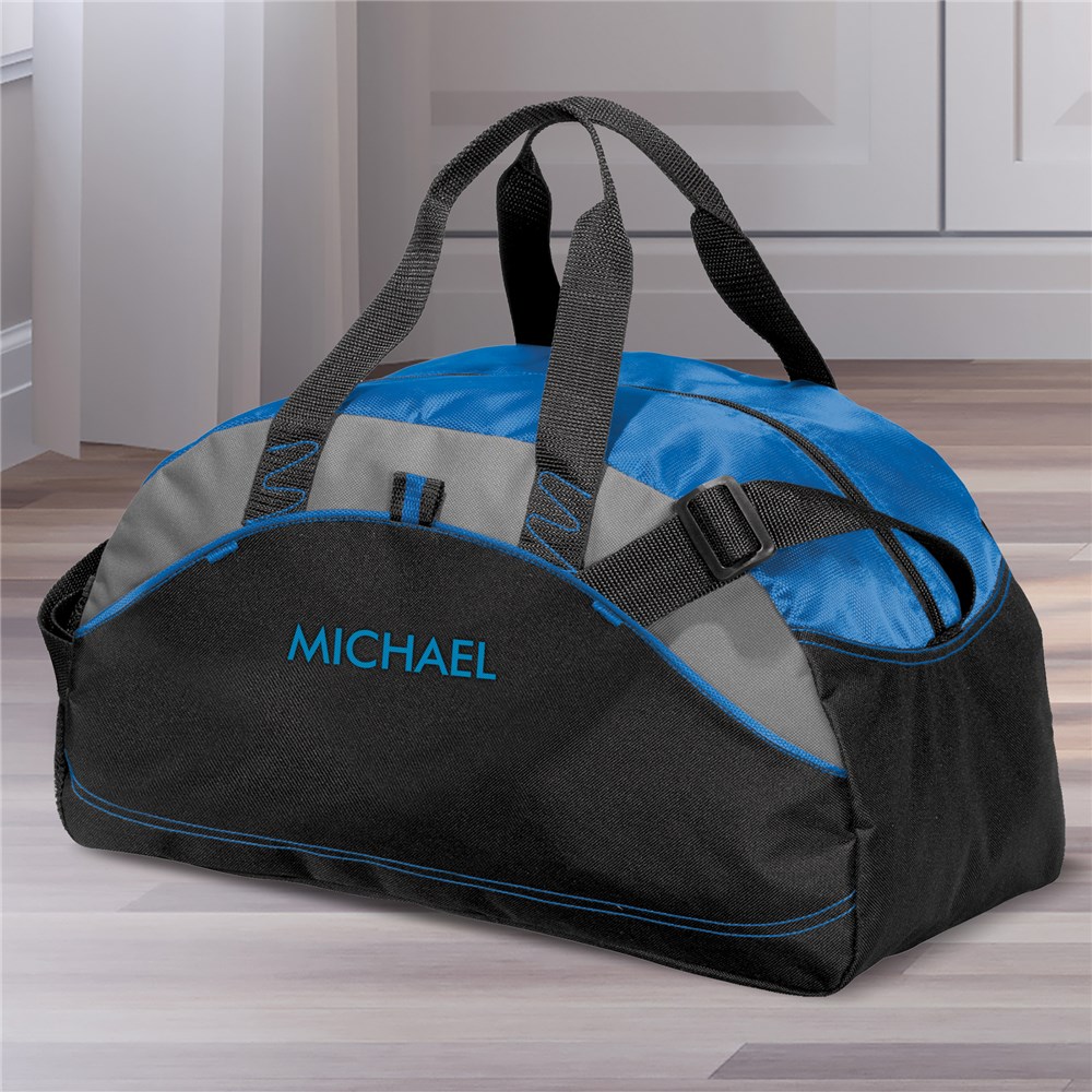 Embroidered Custom Message Port Authority Duffel Bag