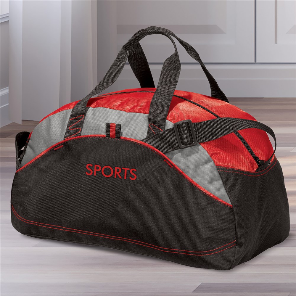 Embroidered Custom Message Port Authority Duffel Bag