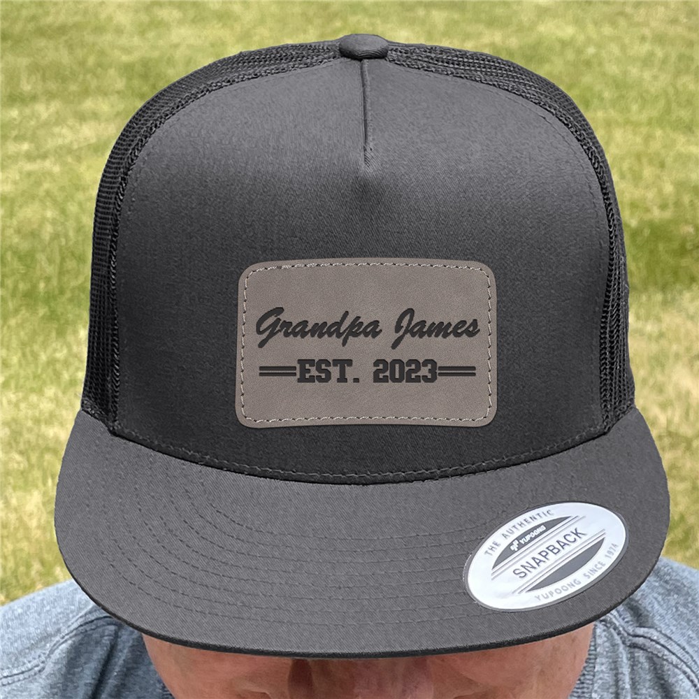 Personalized Name with Established Date Trucker Hat