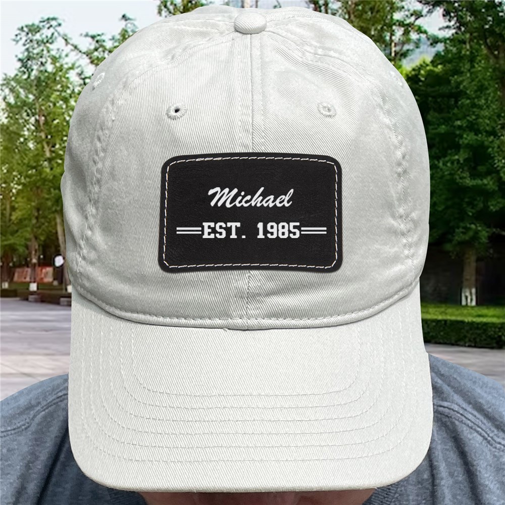 Personalized Name with Established Date Baseball Hat