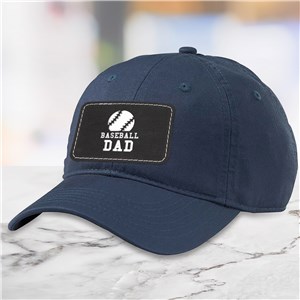Personalized Sports Any Title Baseball Hat with Patch E21166561X