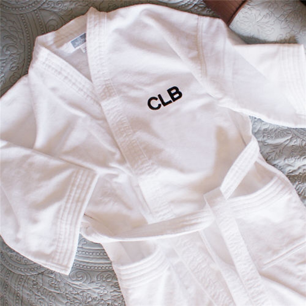 Embroidered Initials Robe GiftsForYouNow