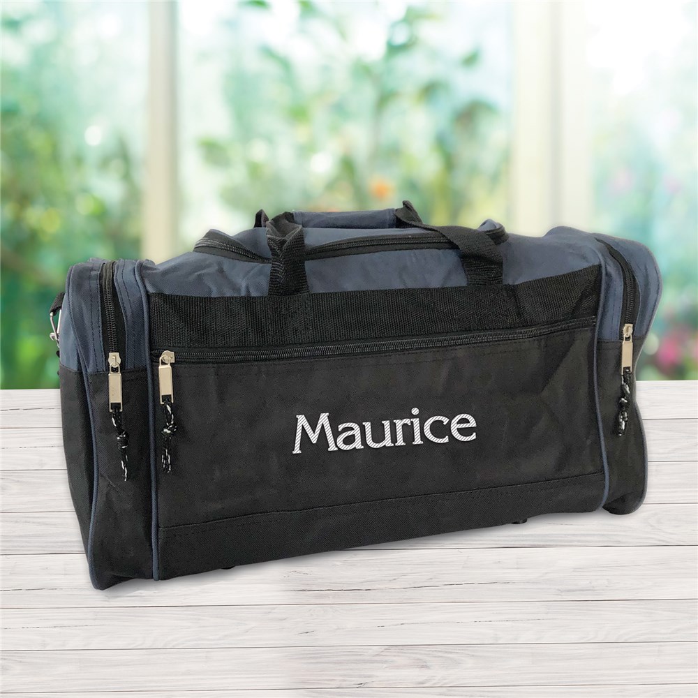 Embroidered Any Name Duffel Bag