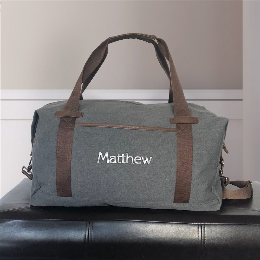 Embroidered Any Name Port Authority Duffel Bag 