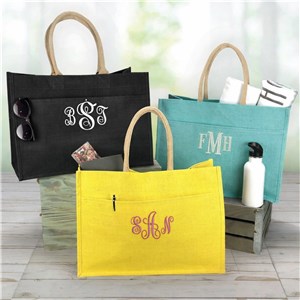 Monogrammed Tote Bag | Personalized Tote Bag
