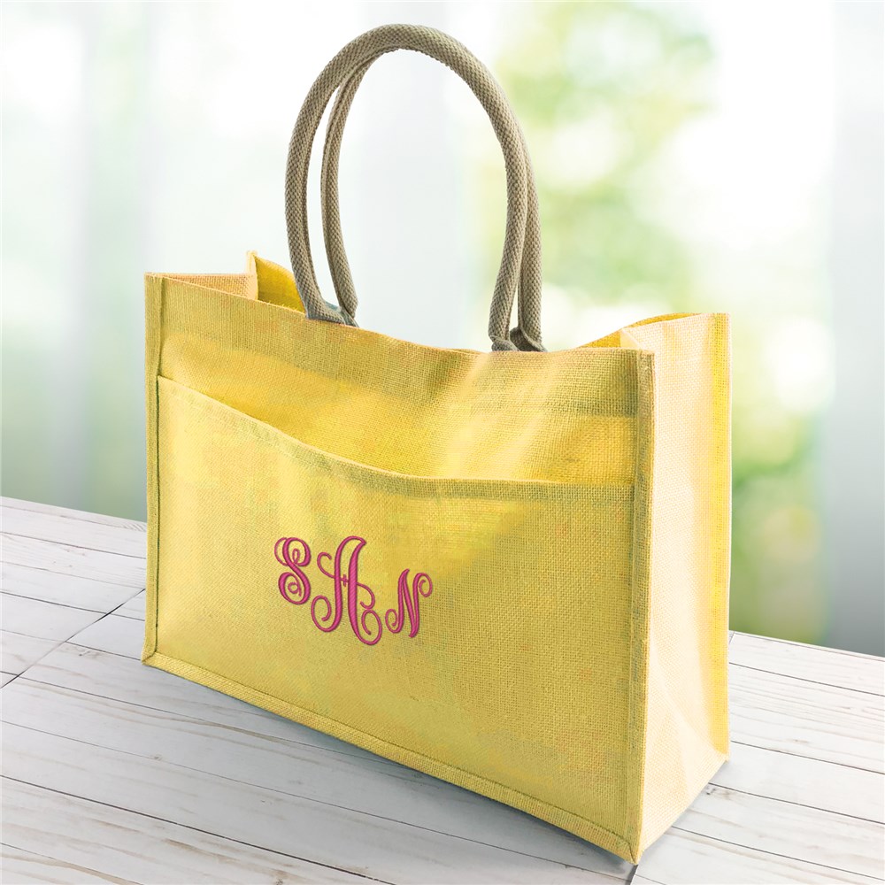 Monogrammed Tote Bag | Personalized Tote Bag