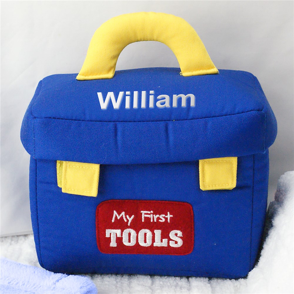 Embroidered My First Tools Playset | Personalized Baby Gifts