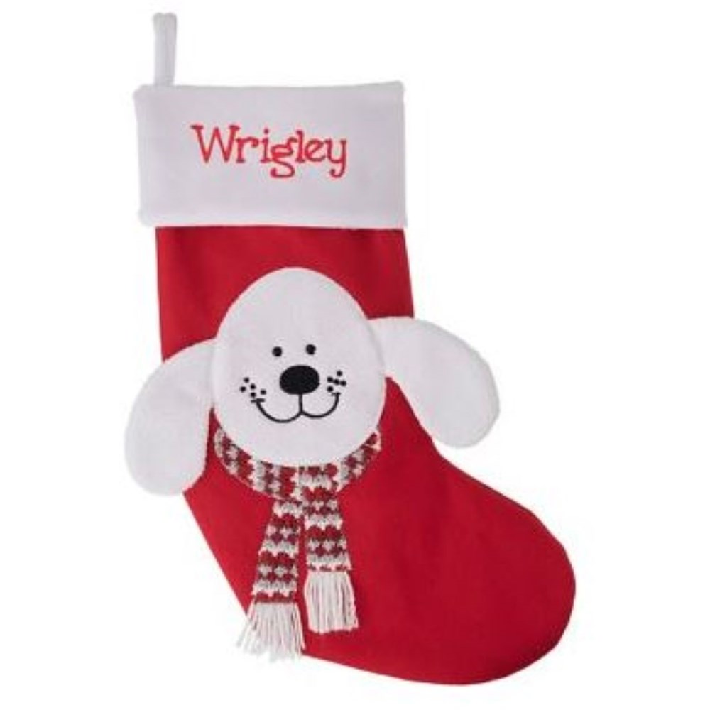 personalized dog stocking