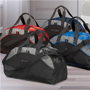 Embroidered Any Name Port Authority Duffel Bag with Rainbow Thread ER3588557X
