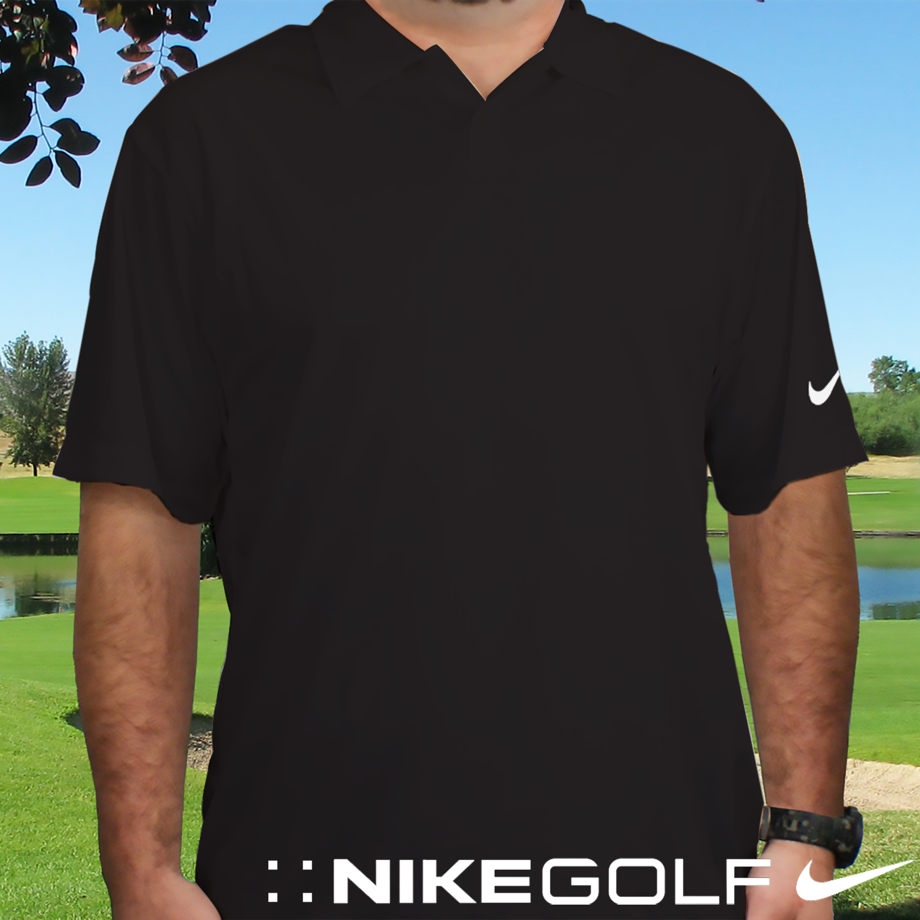 Personalized Nike Polo Golf Shirt | Personalized Grandpa Gifts