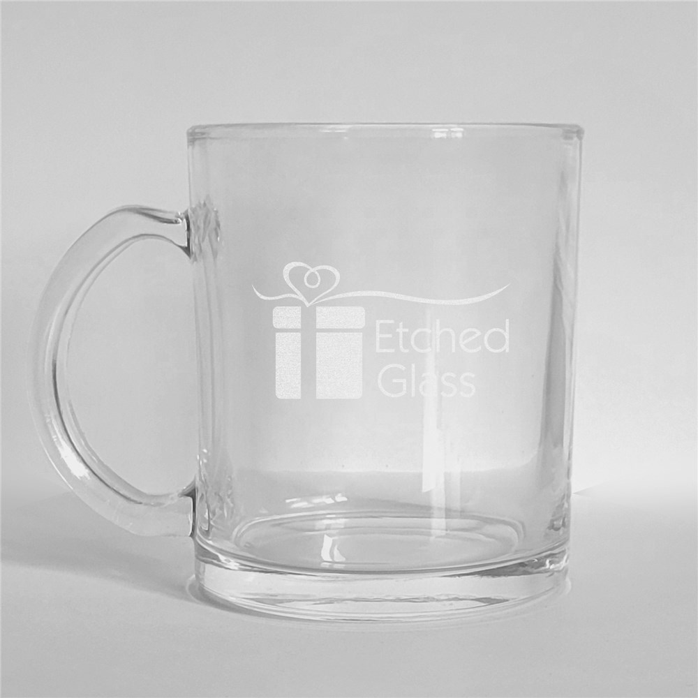 Engraved BFF Glass Mug G227440