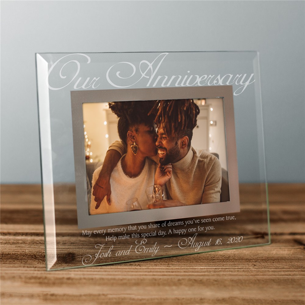 anniversary picture frame