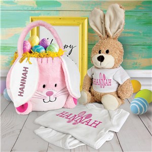 Personalized Bunny Ears Gift Set 