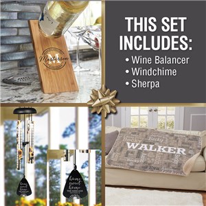 Personalized Happy to be Home Gift Set