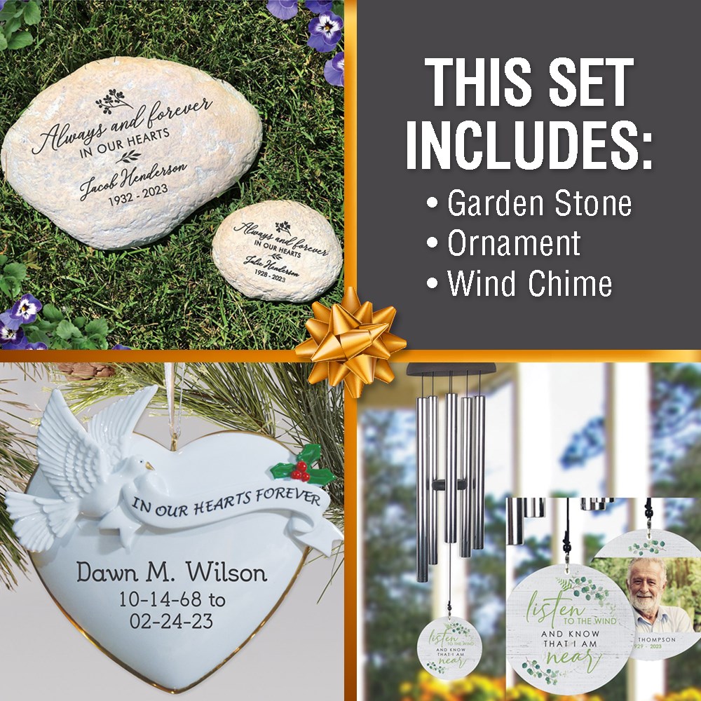 Personalized Memorial Gift Set