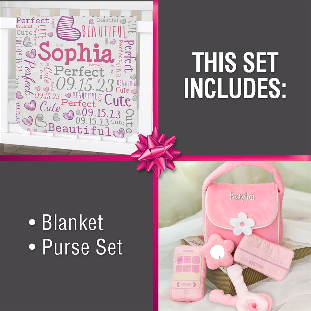 Personalized Baby Girl Gift Set GS050