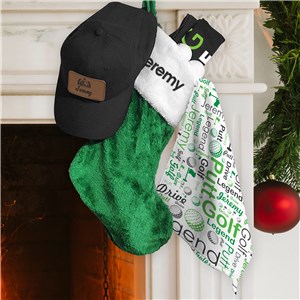 Personalized Golf Stocking Gift Set GS054