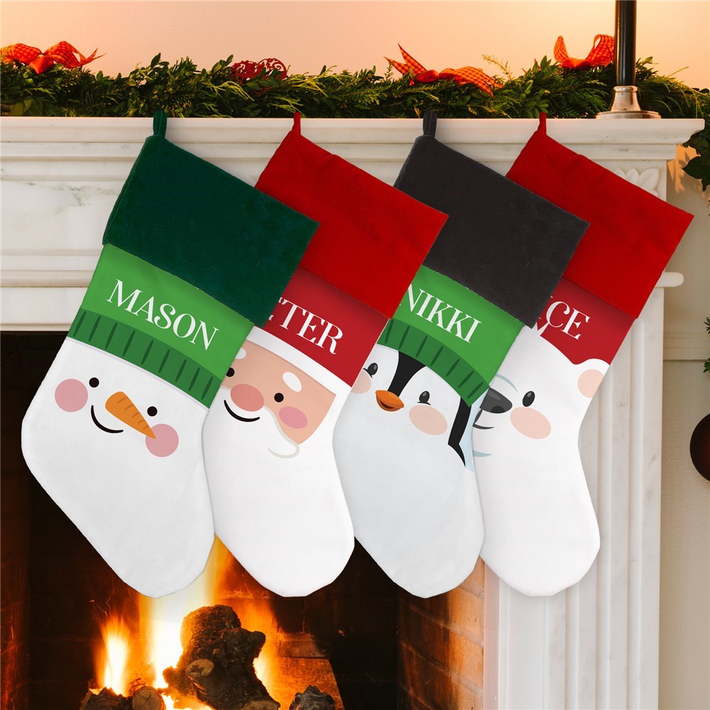 4-Piece Kids' Christmas Gift Set With Stocking