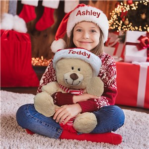 Personalized Christmas Bear Gift Set GS057