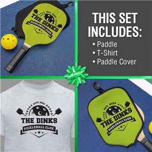Personalized Pickleball Gift Set for Him GS062