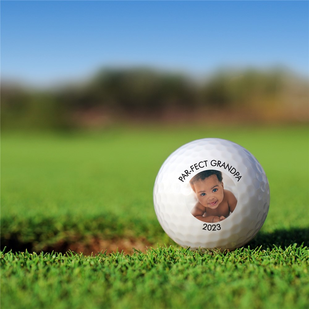 Personalized Photo Golf Ball Set