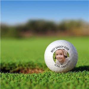 Personalized Photo Golf Ball Set