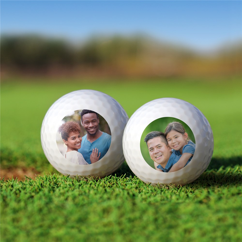 Personalized Photo Golf Balls Set Golfballs-14536-S6