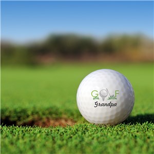 Personalized Golf Ball Set Golfballs-21442-S6