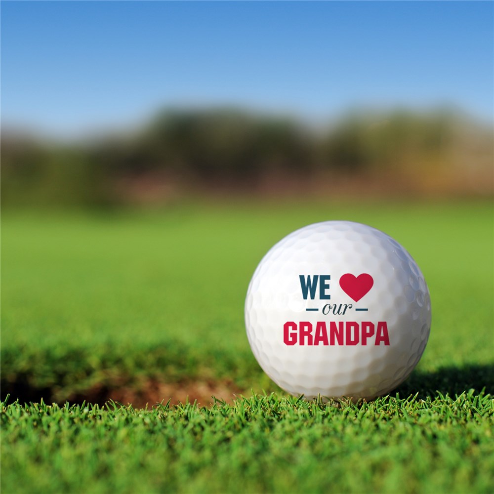 Custom Golf Balls | We Love You Golf Balls