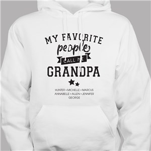 Father's Day Hoodie | Personalized My Favorite People Hoodie